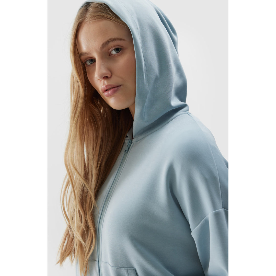4F jakk Modal Zip-Up