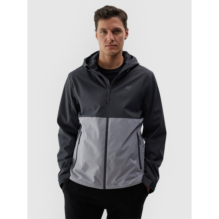 4F jope Graphite Rain Jacket