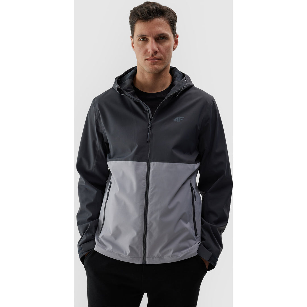 4F jope Graphite Rain Jacket