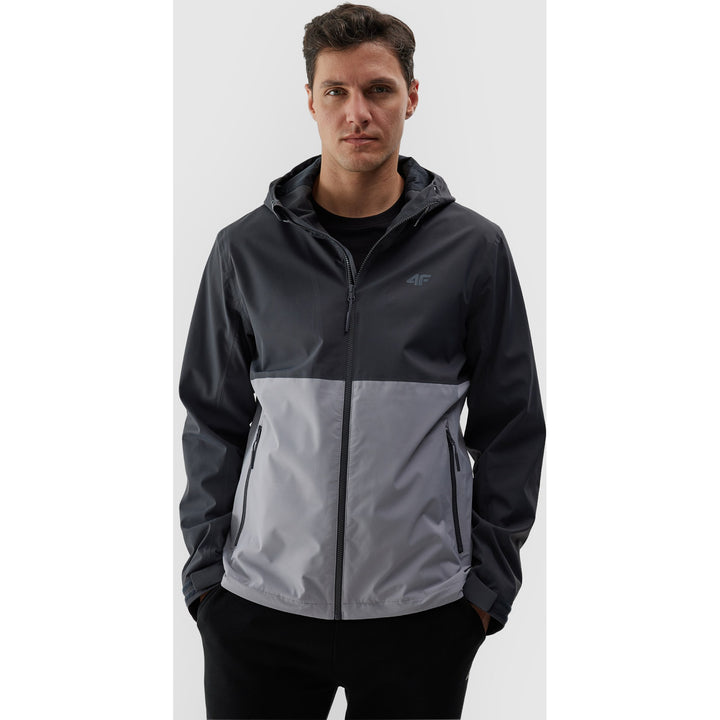 4F jope Graphite Rain Jacket
