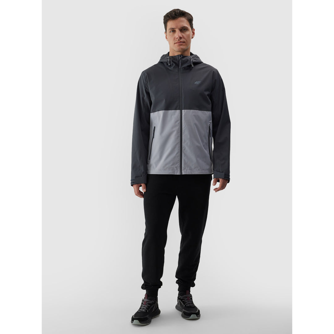 4F jope Graphite Rain Jacket