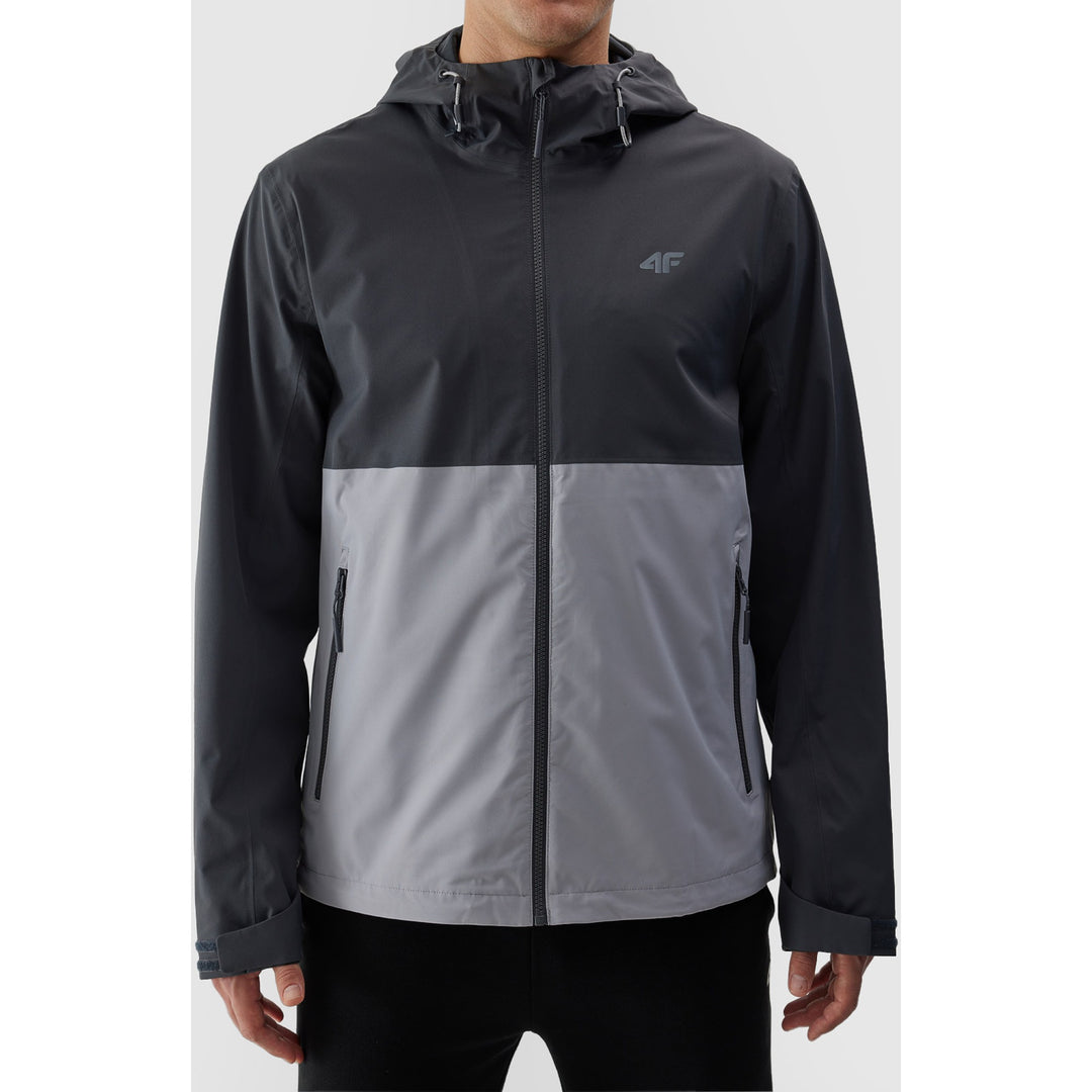 4F jope Graphite Rain Jacket