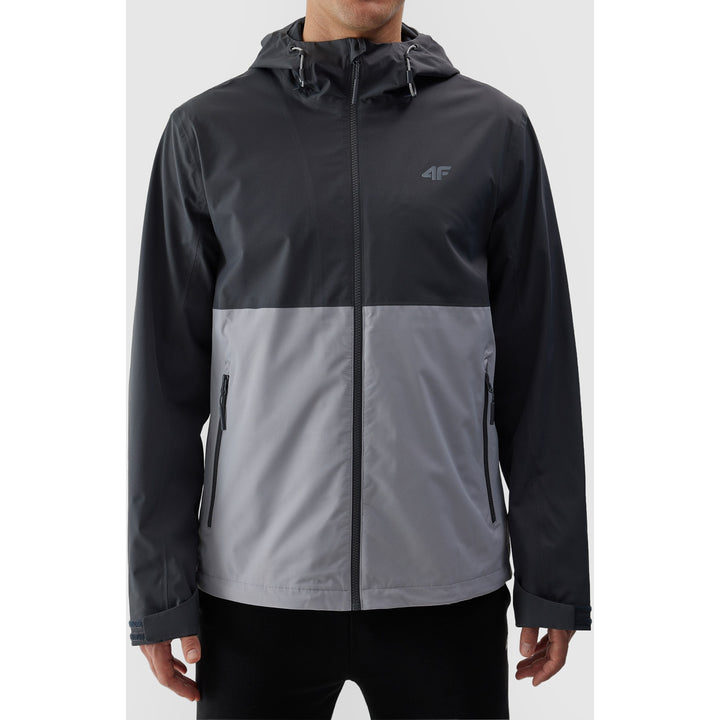4F jope Graphite Rain Jacket