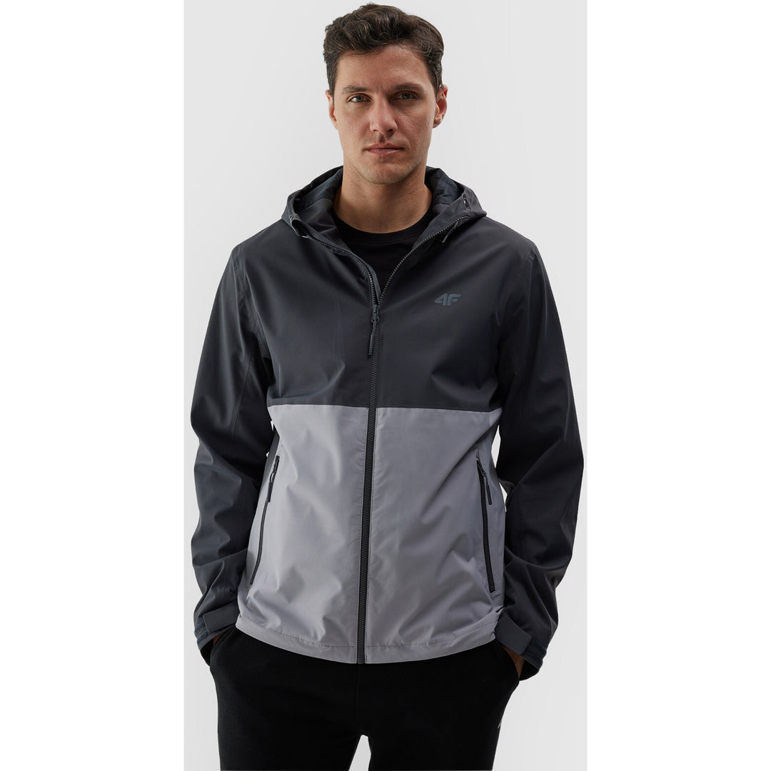 4F jope Graphite Rain Jacket