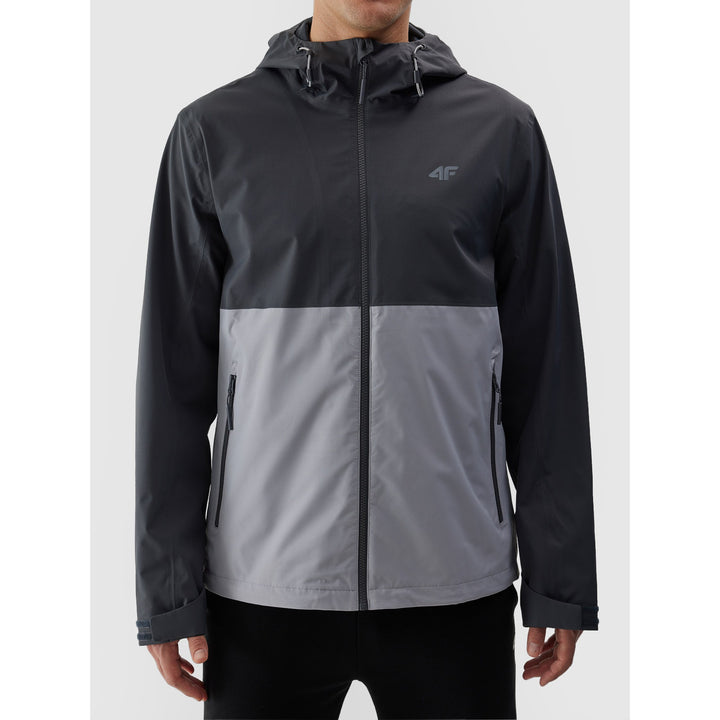4F jope Graphite Rain Jacket