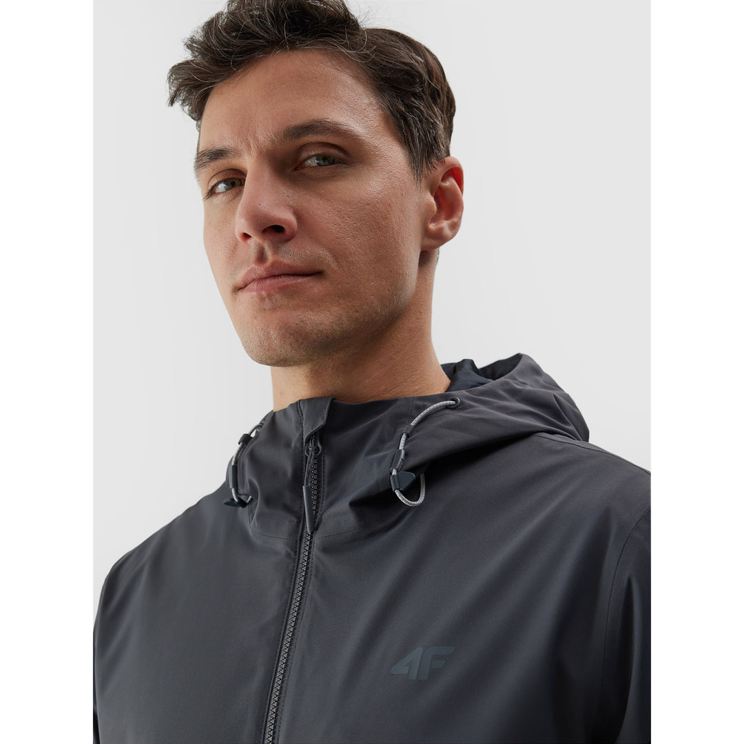 4F jope Graphite Rain Jacket