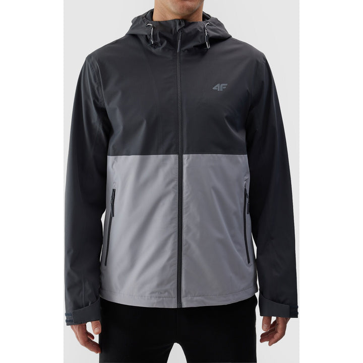 4F jope Graphite Rain Jacket