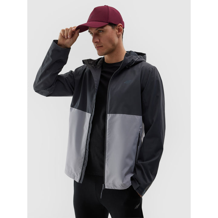 4F jope Graphite Rain Jacket