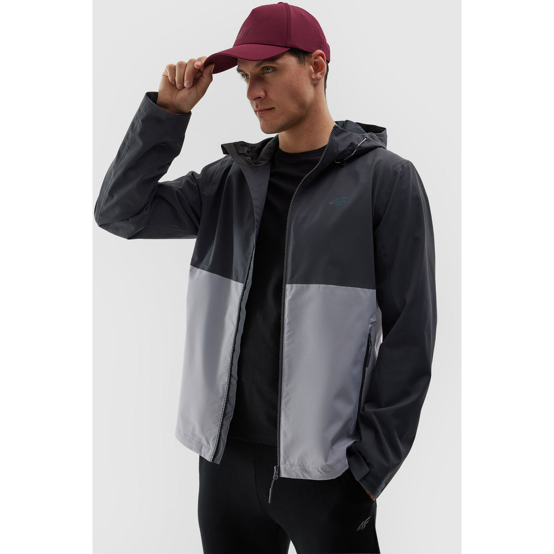 4F jope Graphite Rain Jacket