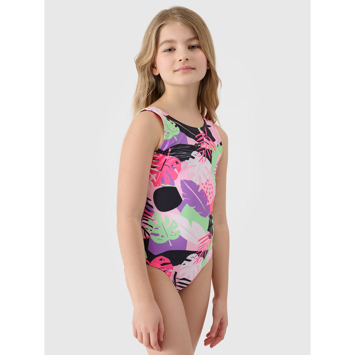 4F laste ujumistrikoo Floral Beach