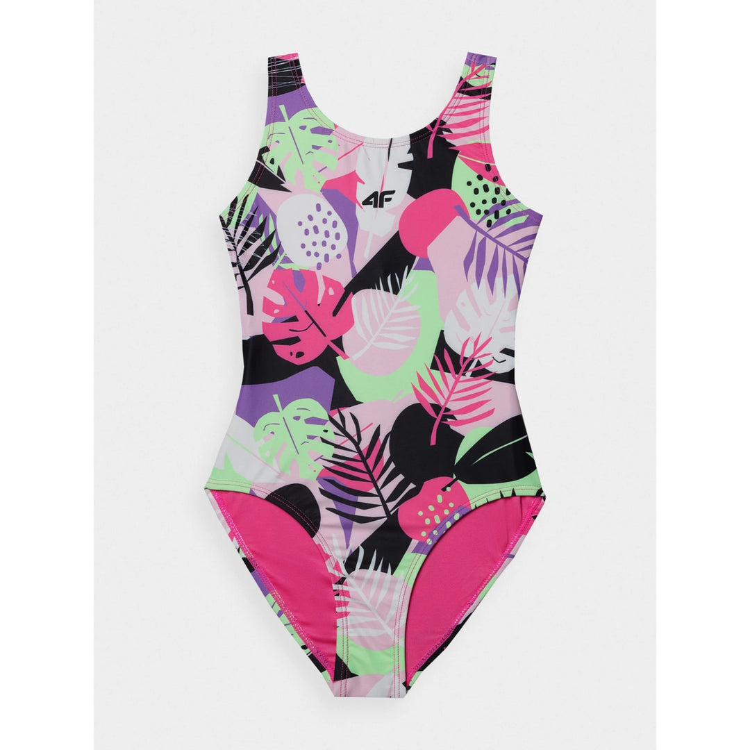 4F laste ujumistrikoo Floral Beach