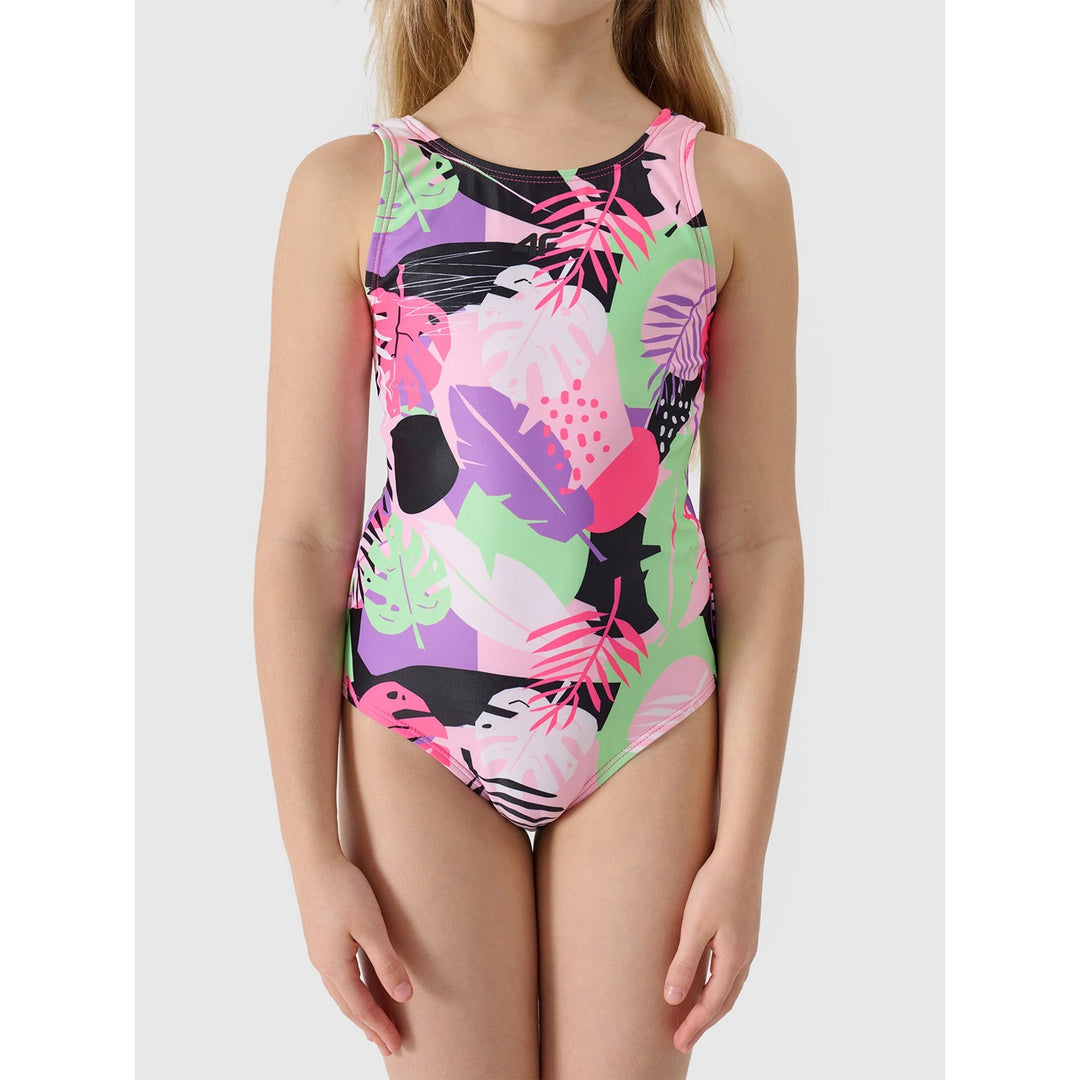 4F laste ujumistrikoo Floral Beach