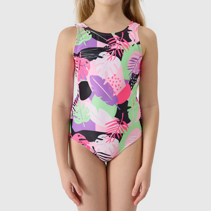 4F laste ujumistrikoo Floral Beach
