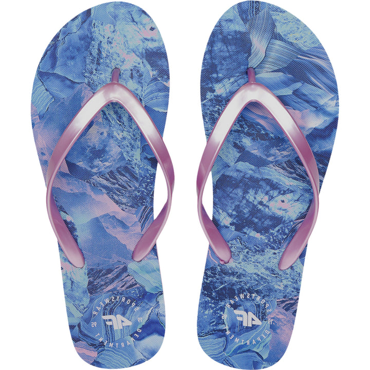 4F sinise mustriga flip-flopid