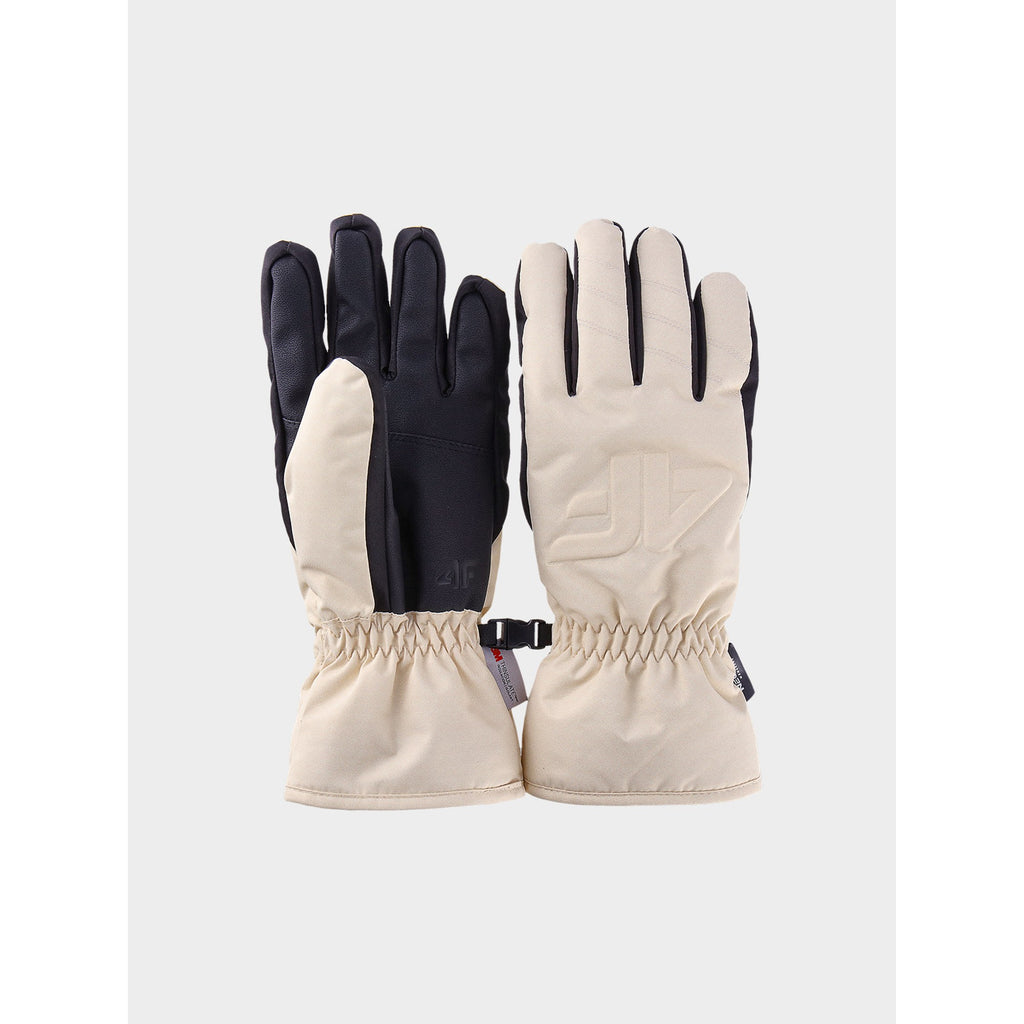 4F suusakindad Cream Ski Gloves