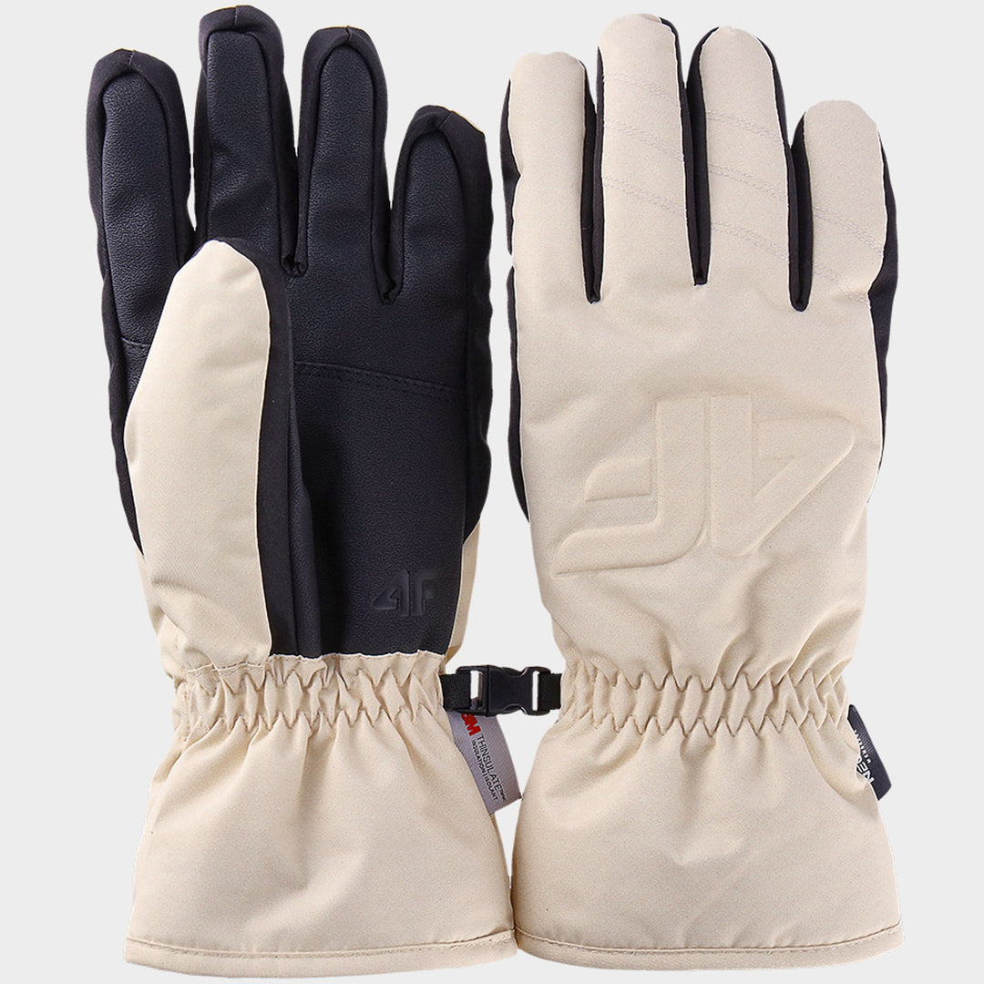 4F suusakindad Cream Ski Gloves