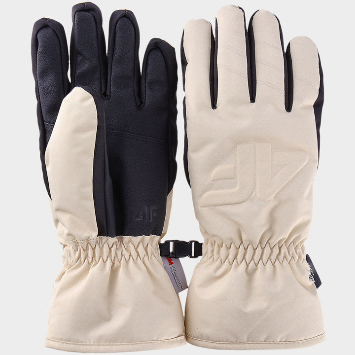 4F suusakindad Cream Ski Gloves