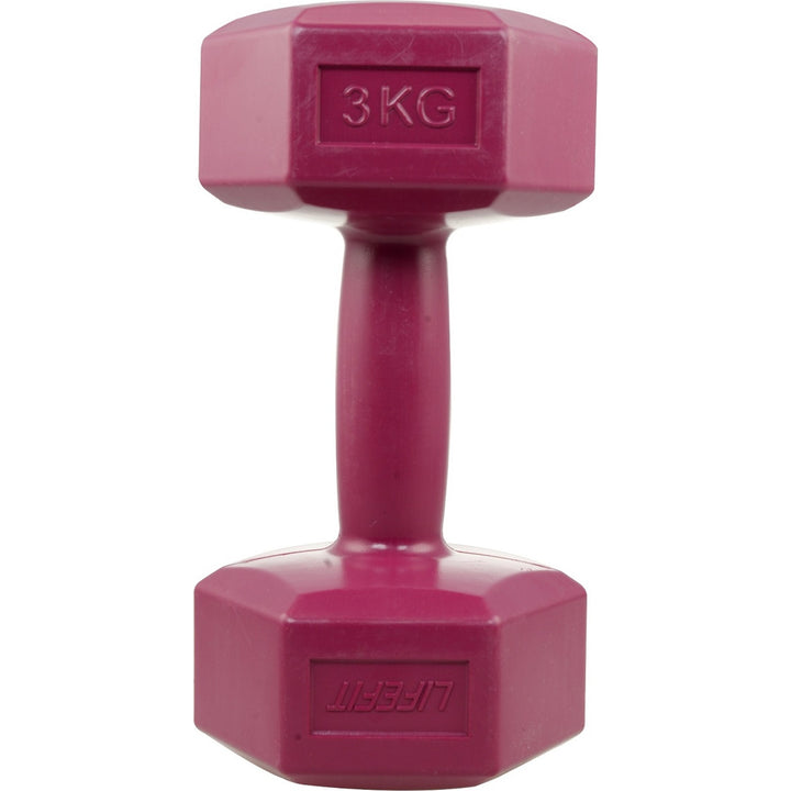 Lifefit plastikhantlid 3 kg