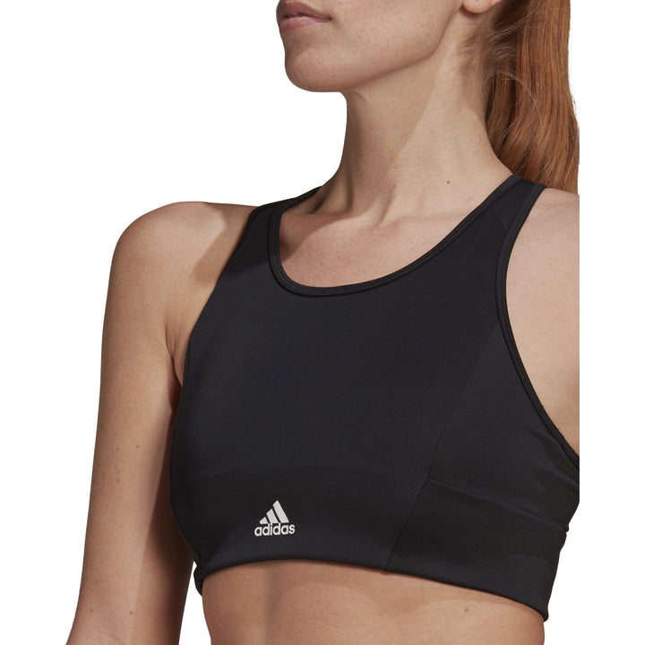 Adidas topp D2M 3-Stripes Sports Bra
