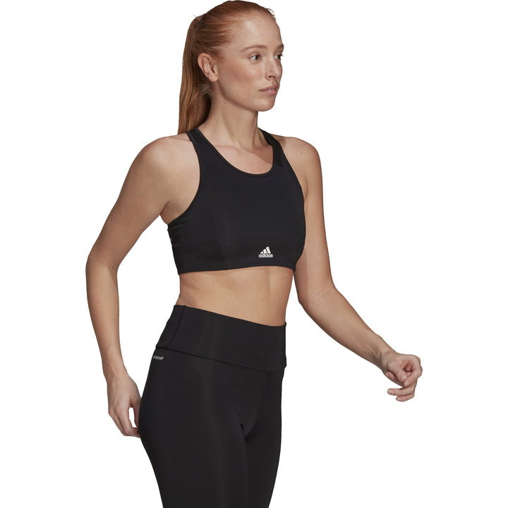 Adidas topp D2M 3-Stripes Sports Bra