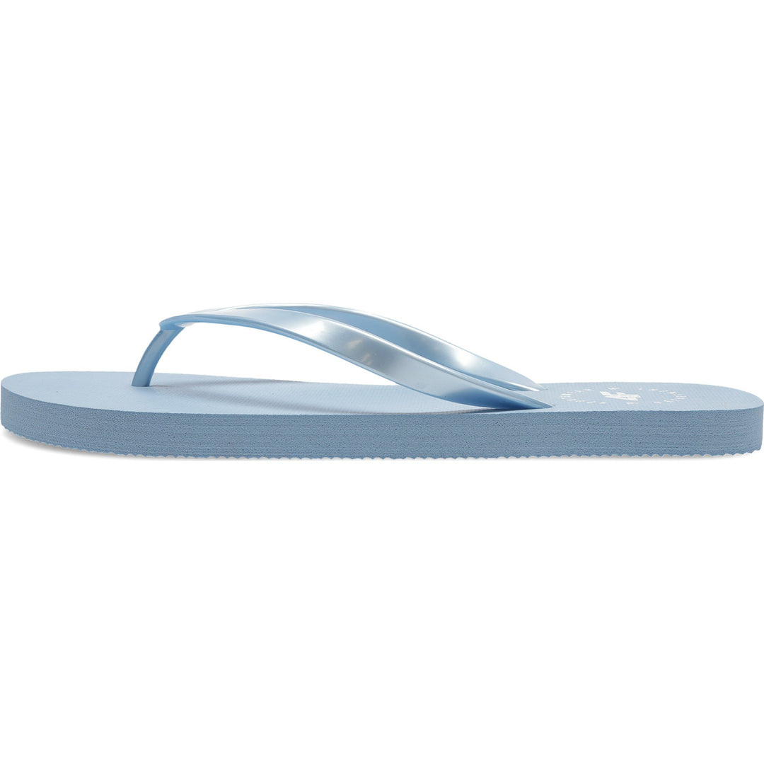 4F Sportwear helesinised flip-flopid