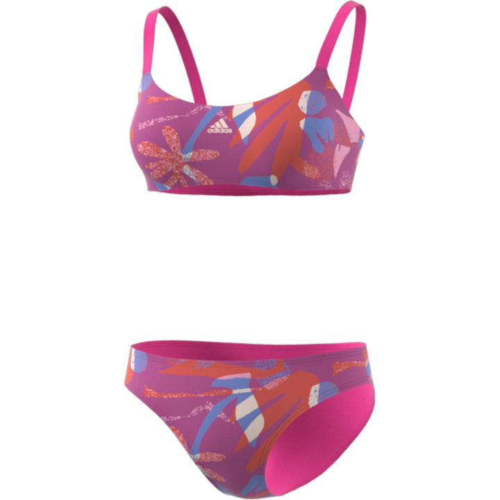 Adidas Bikini Padded Flower Graphic