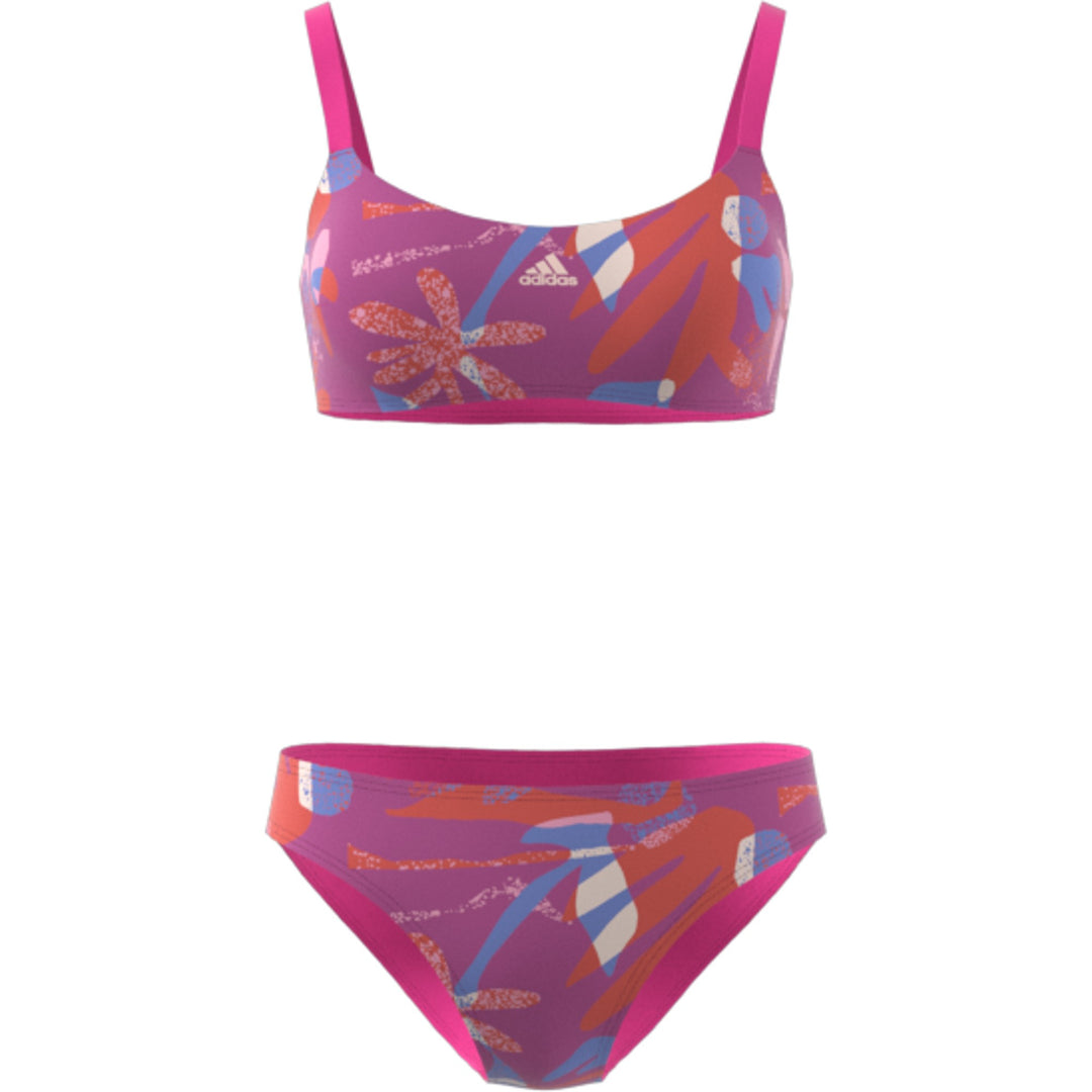 Adidas Bikini Padded Flower Graphic
