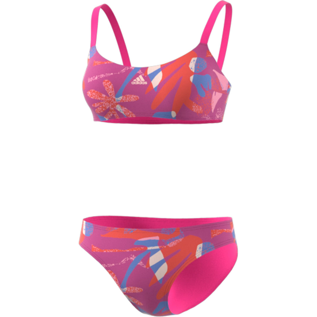 Adidas Bikini Padded Flower Graphic