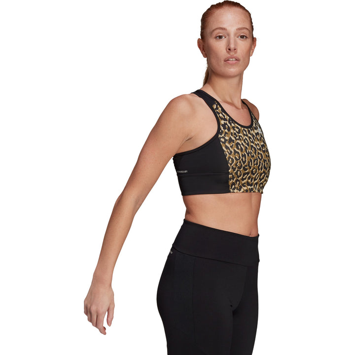 Adidas topp D2M Leopard Print Bra