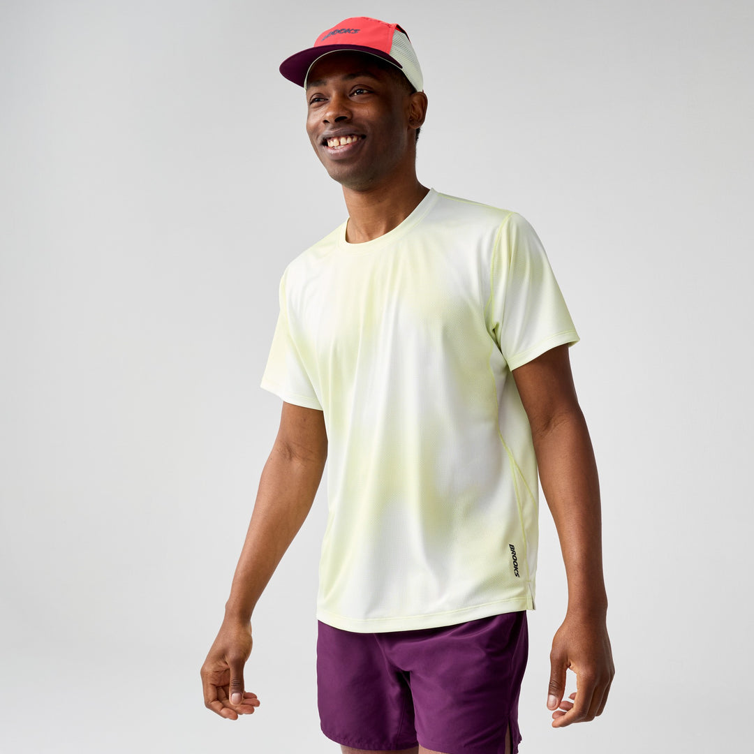 Brooks jooksusärk Dash Short Sleeve Printed