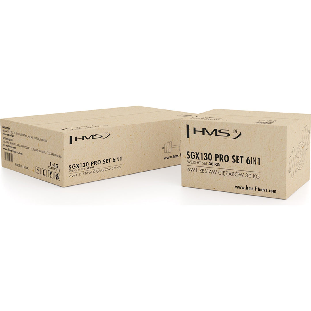 HMS jõusaali treeningkomplekt 30 kg