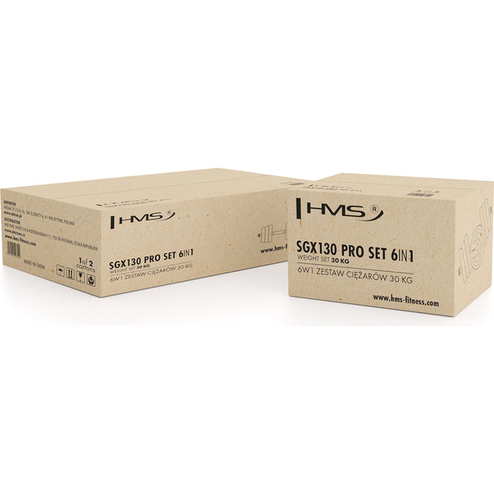 HMS jõusaali treeningkomplekt 30 kg