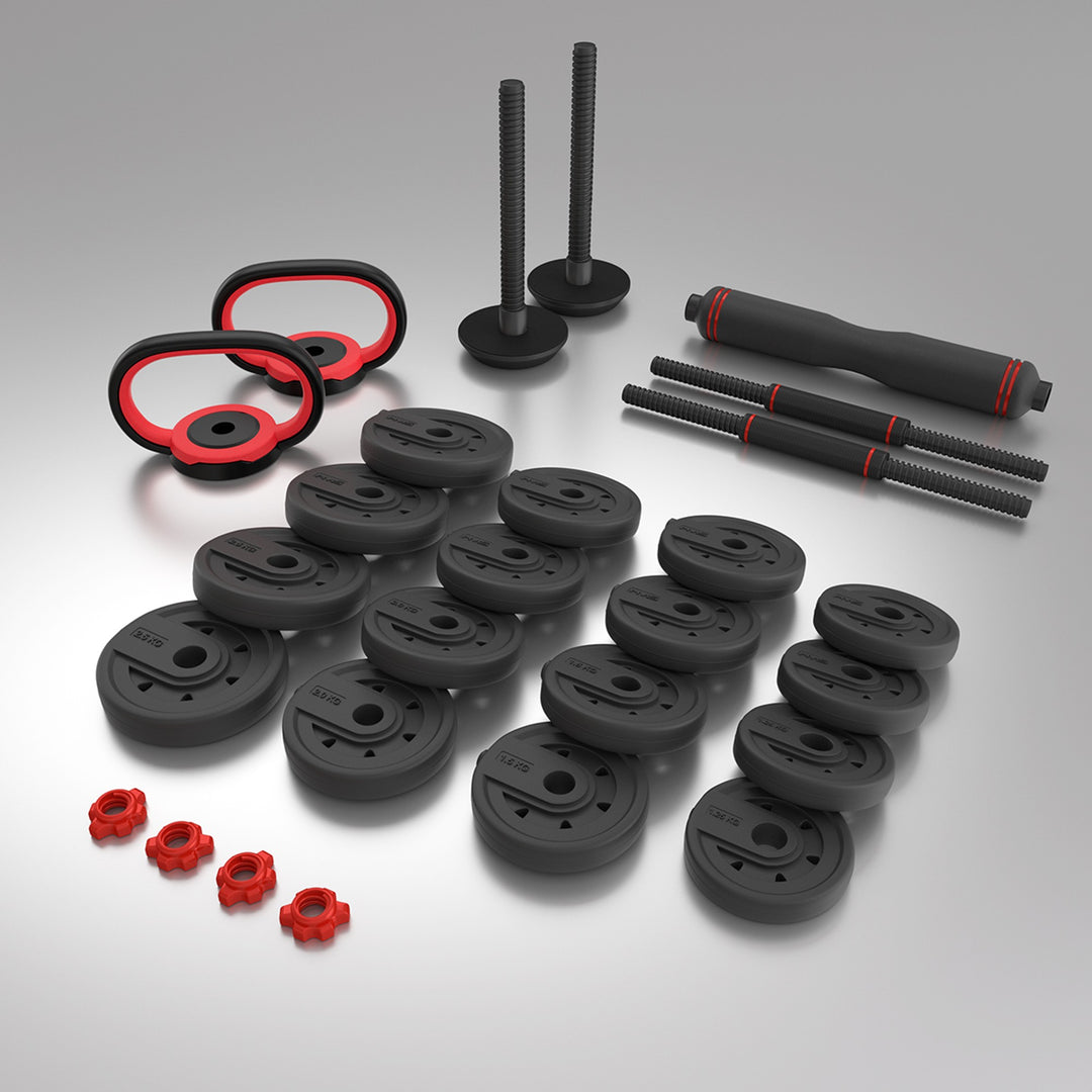 HMS jõusaali treeningkomplekt 30 kg