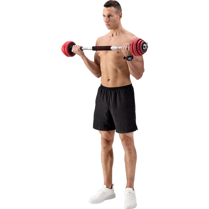 HMS terasest jõusaali treeningkomplekt 20 kg