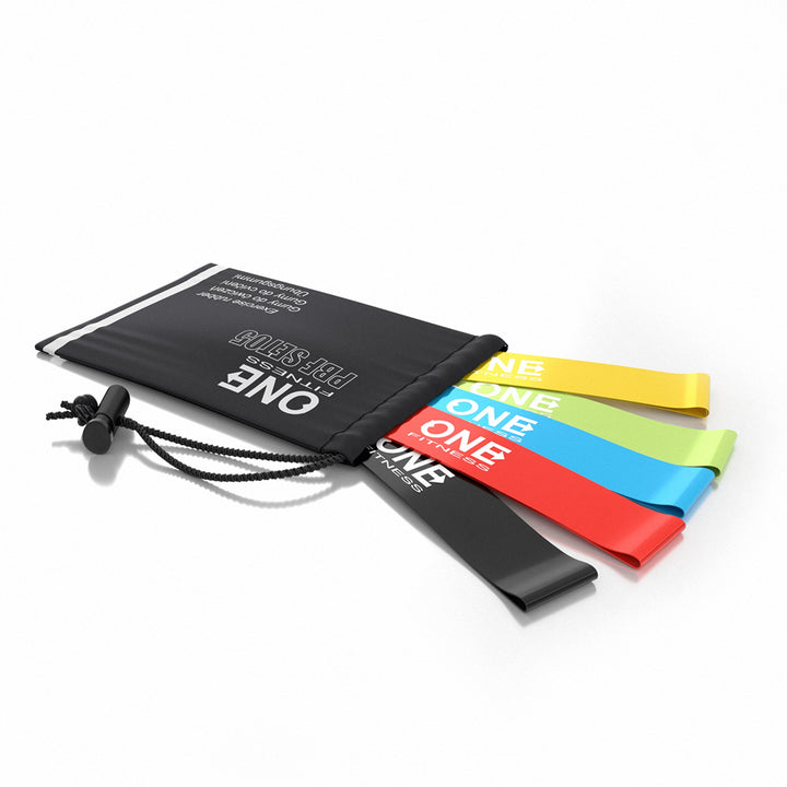 HMS treeningkummide komplekt One Fitness