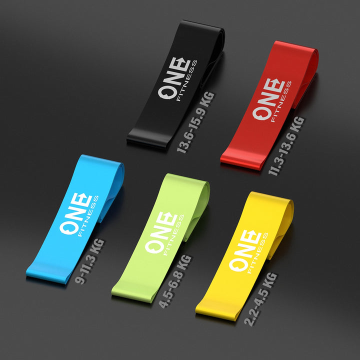 HMS treeningkummide komplekt One Fitness