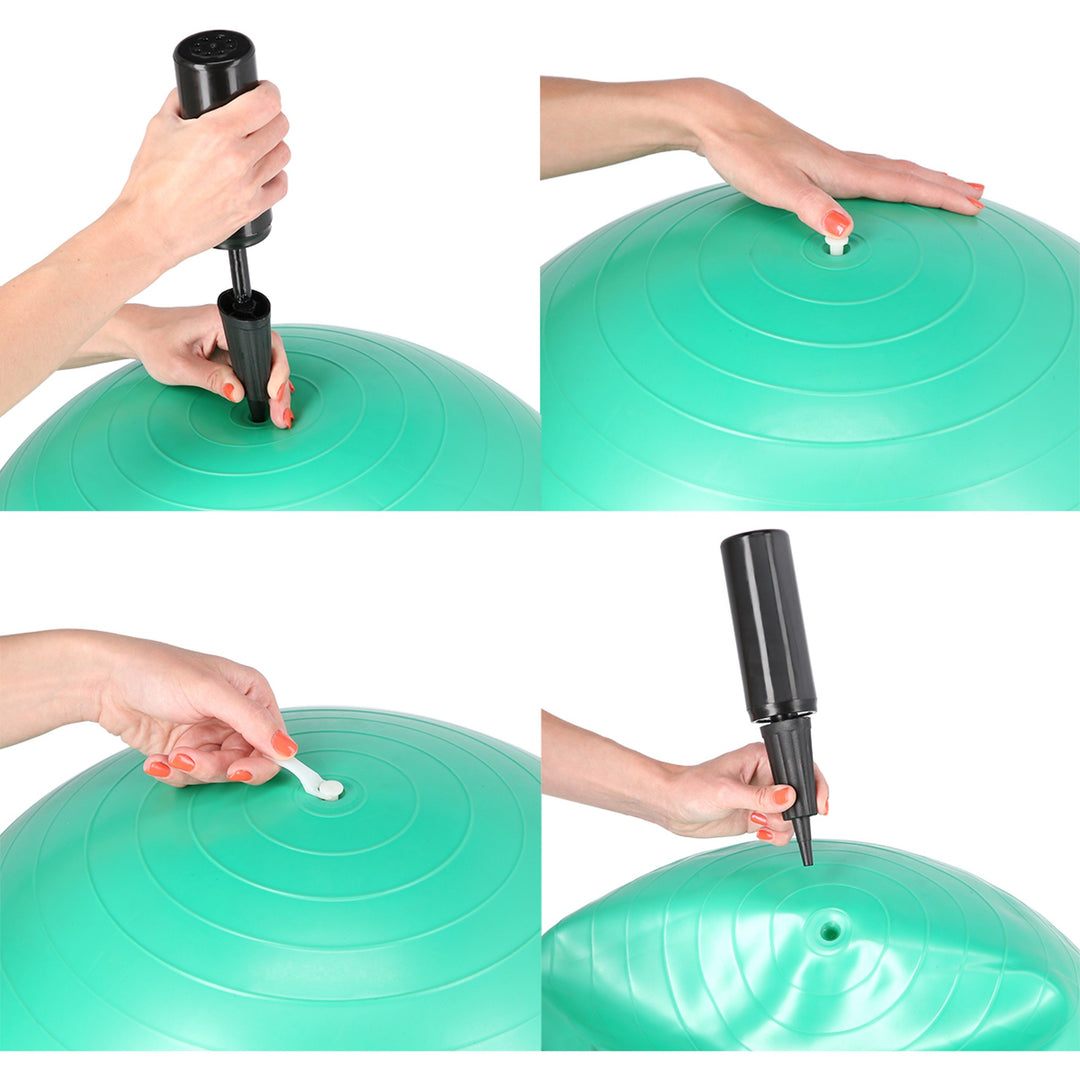 HMS võimlemispall koos pumbaga