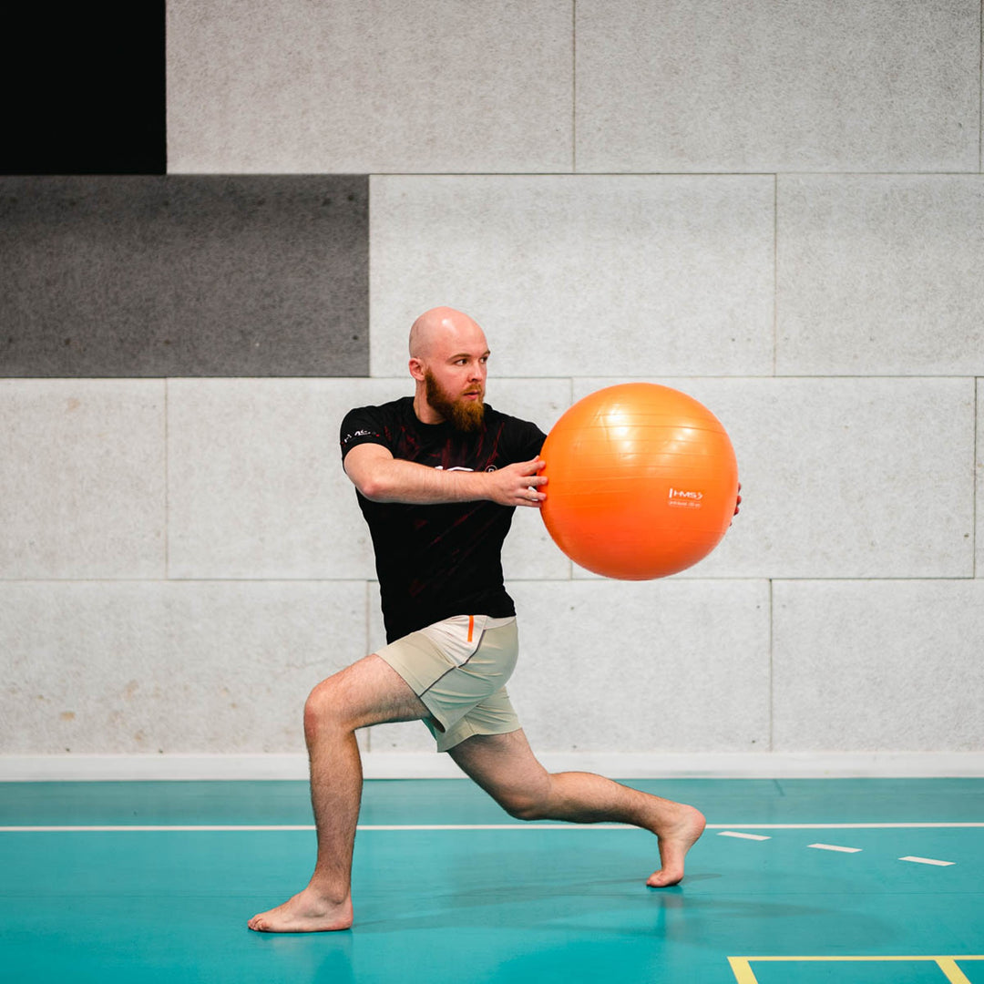 HMS võimlemispall koos pumbaga