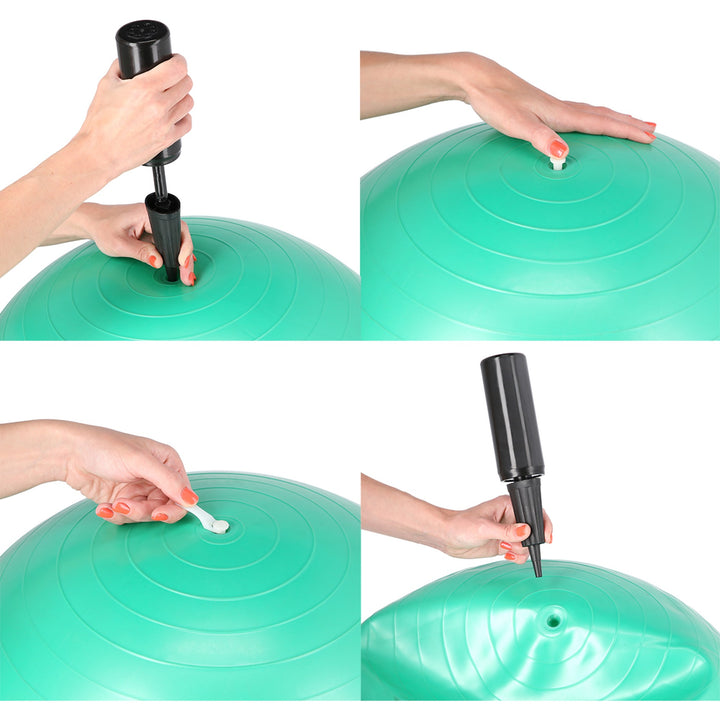 HMS võimlemispall koos pumbaga