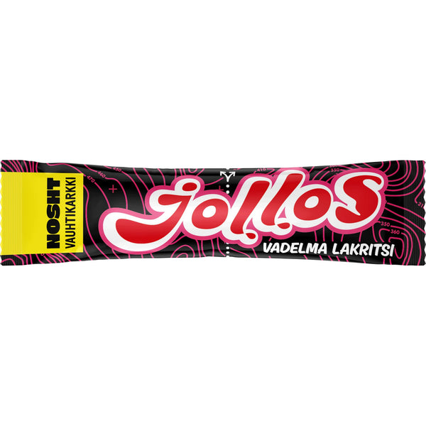 Jollos vaarika-lagritsa energiakommid