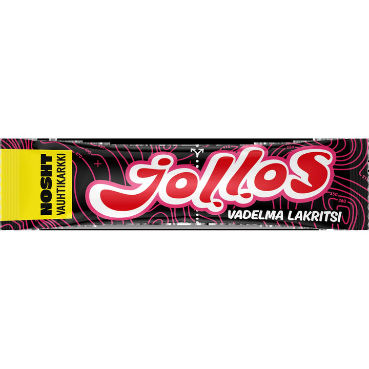 Jollos vaarika-lagritsa energiakommid