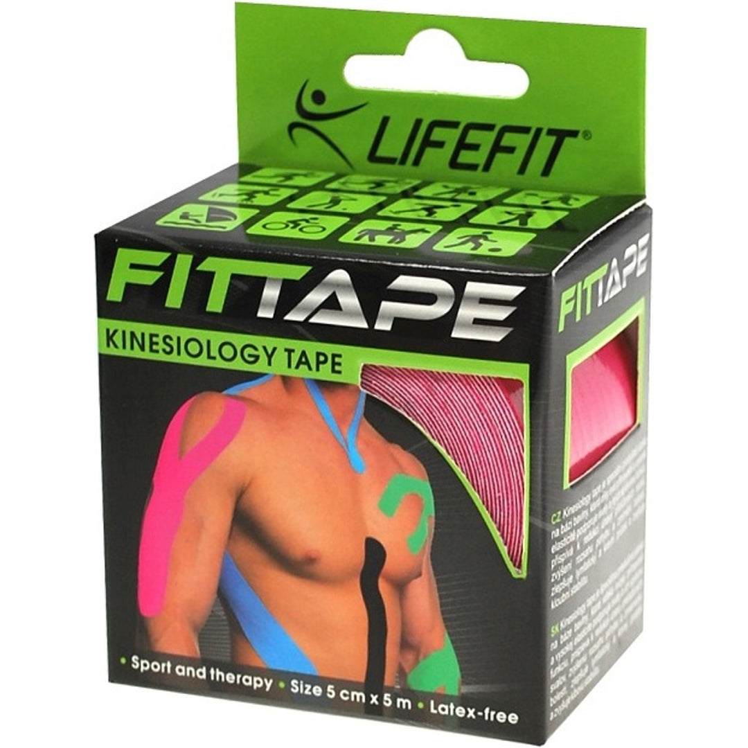 Lifefit roosa kinesioteip