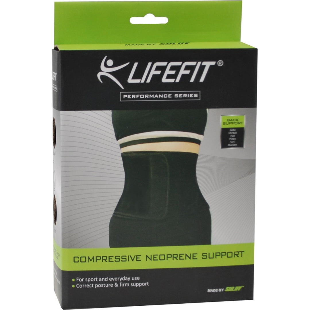 Lifefit seljatugi Compressive Neoprene Support